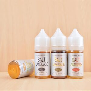 【台灣現貨】SALT LANGUAGE 鹽語煙油 高品質丁鹽 小煙專用電子煙油 30ml 40mg