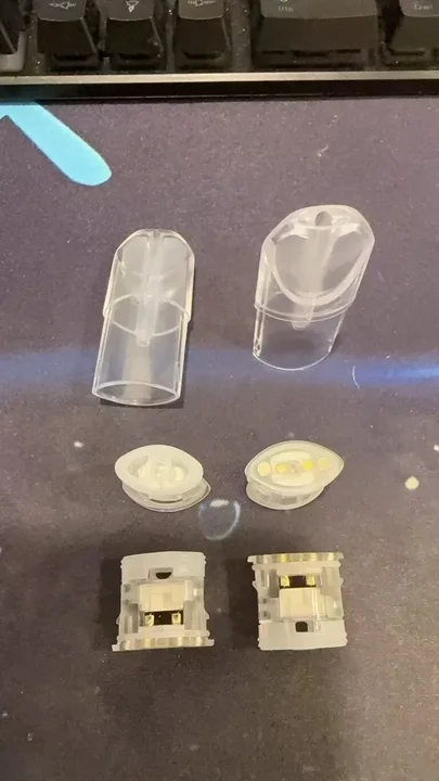 水滴發光空倉｜原裝正品 可註油空煙彈 2ml 高耐用 LED 發光 台灣現貨