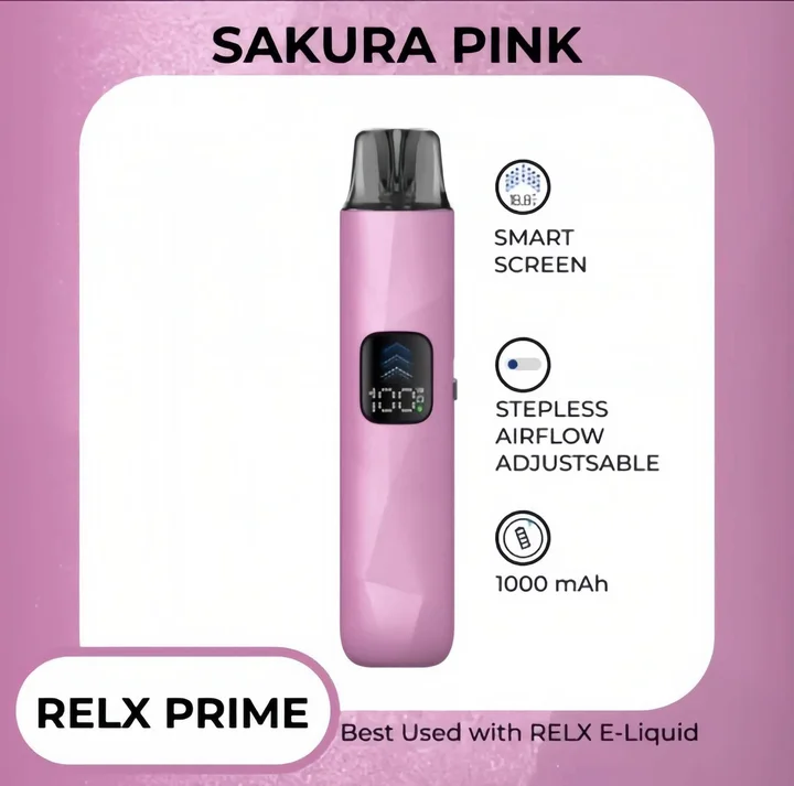 RELX Prime Kit 開放式主機套裝｜35W 強力輸出・可調氣流・防漏油